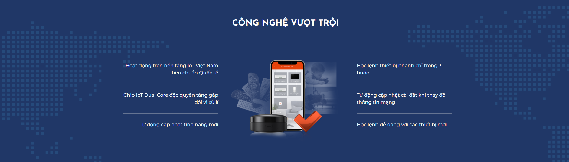 Bộ điều khiển hồng ngoại (ir) thông minh Vconnex
