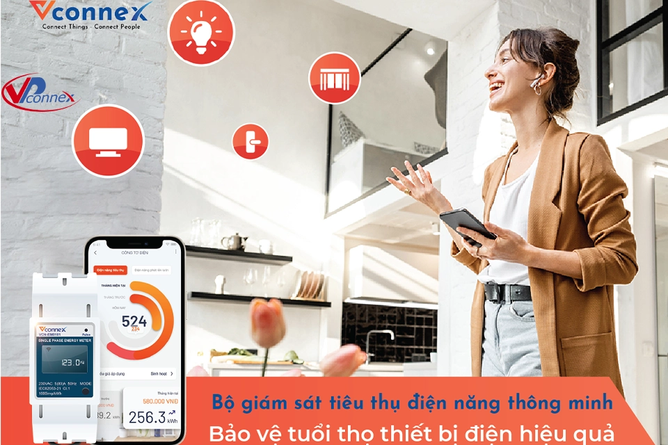 Bộ giám sát tiêu thụ điện thông minh