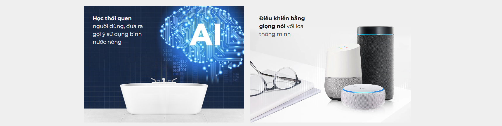 Công tắc thông minh chống giật cho bình nước nóng viền nhôm