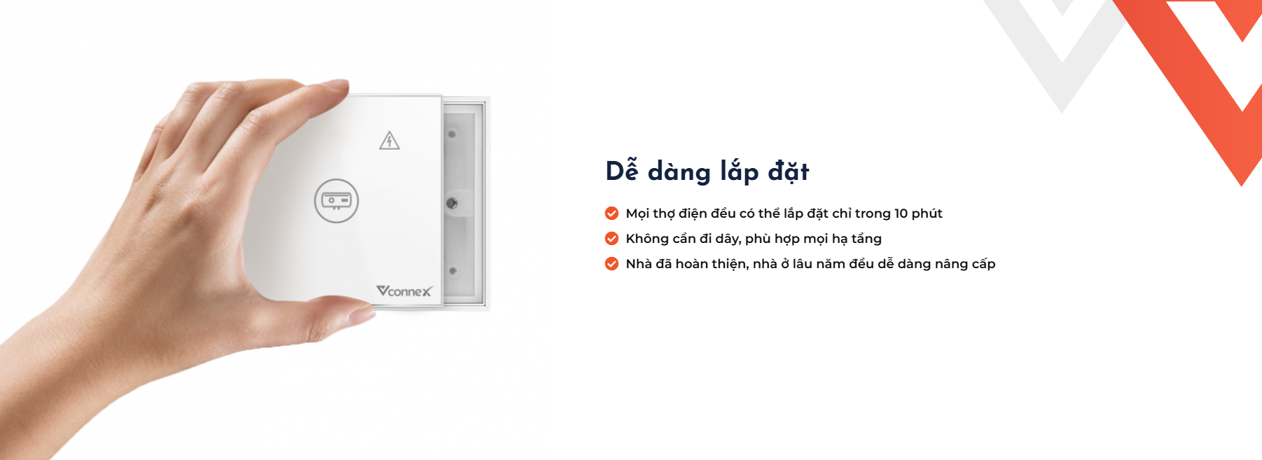 Công tắc thông minh chống giật cho bình nước nóng viền nhôm